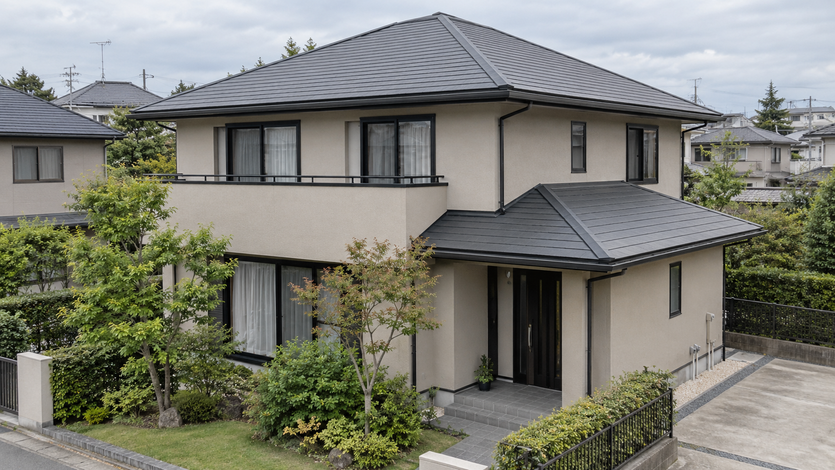 屋根を整え、住まいに調和をの架空施工イメージ